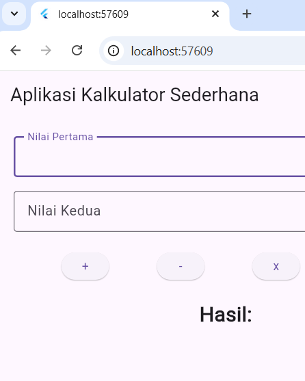 Input Widgets dan Basic Form